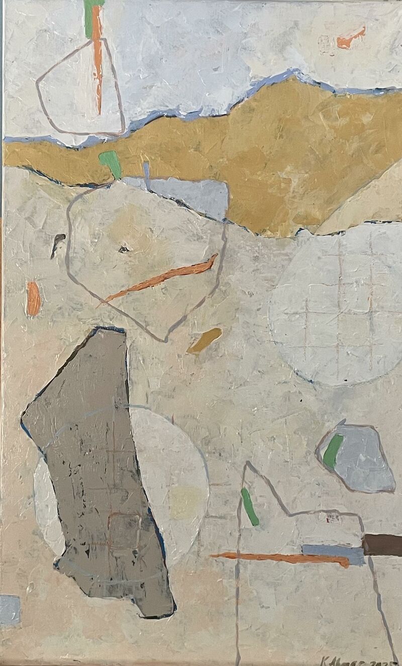 Where are you heading to - a Paintings by Kristina Ahmas